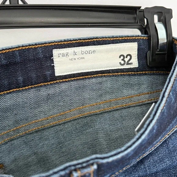 Rag & Bone Indigo Denim Jeans US size 14 - Picture 8 of 16